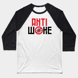 Anti-Woke Baseball T-Shirt